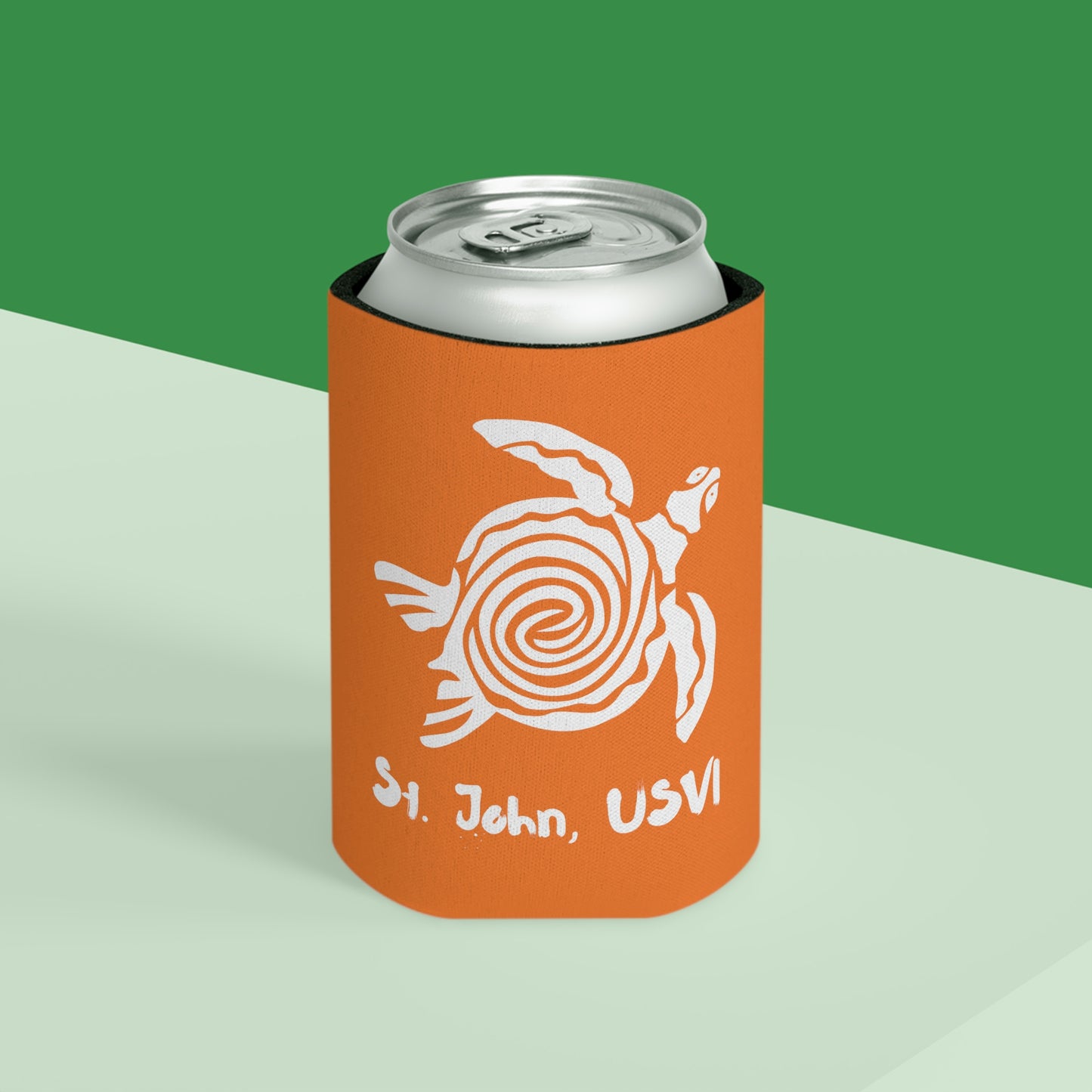 Swirl Turtle Can Cooler