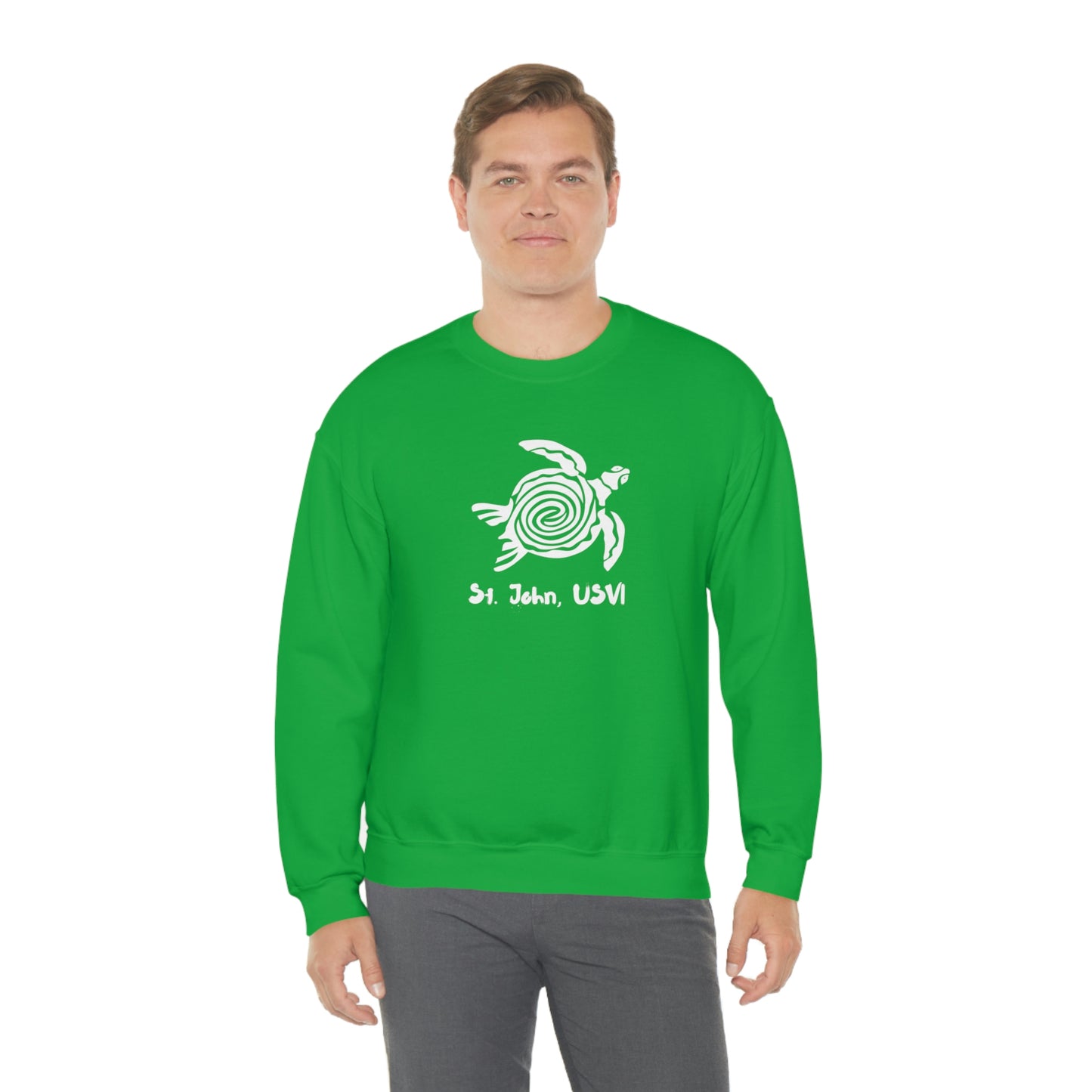 Swirl Turtle Crewneck Sweatshirt