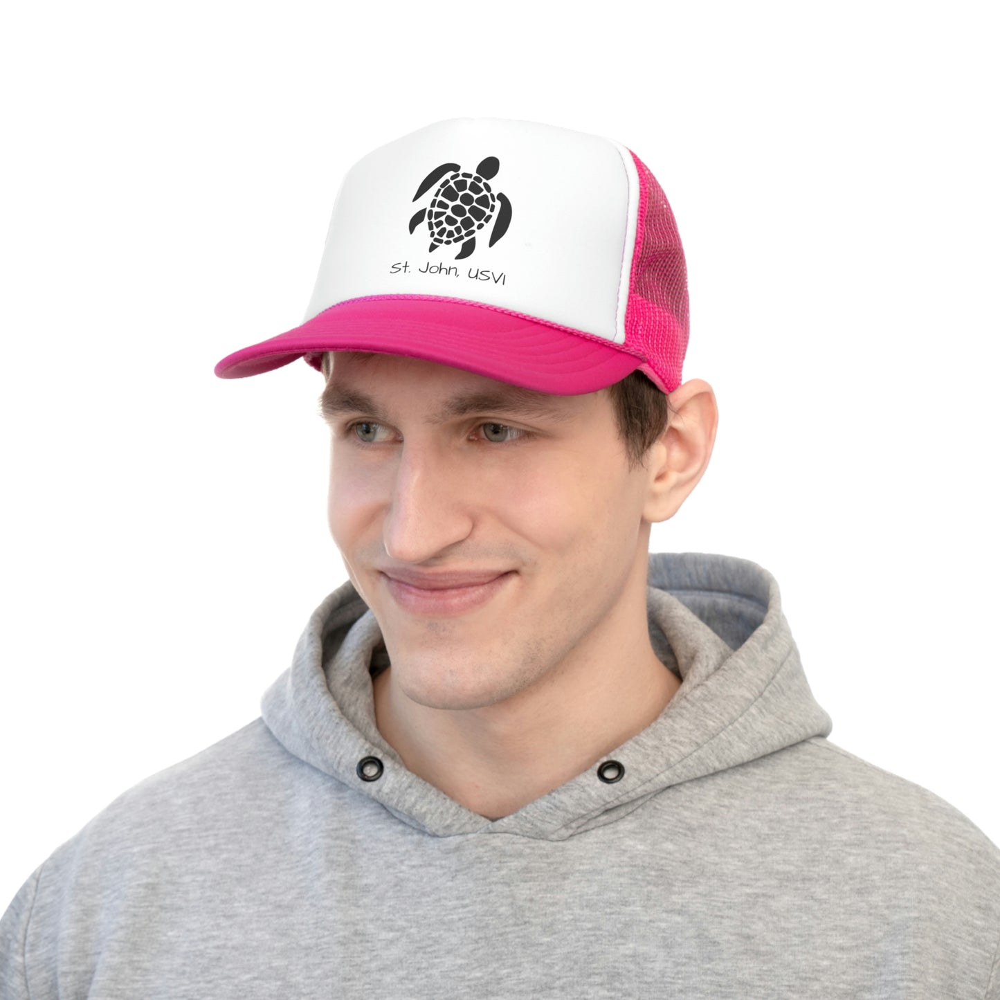 Pattern Turtle Trucker Cap