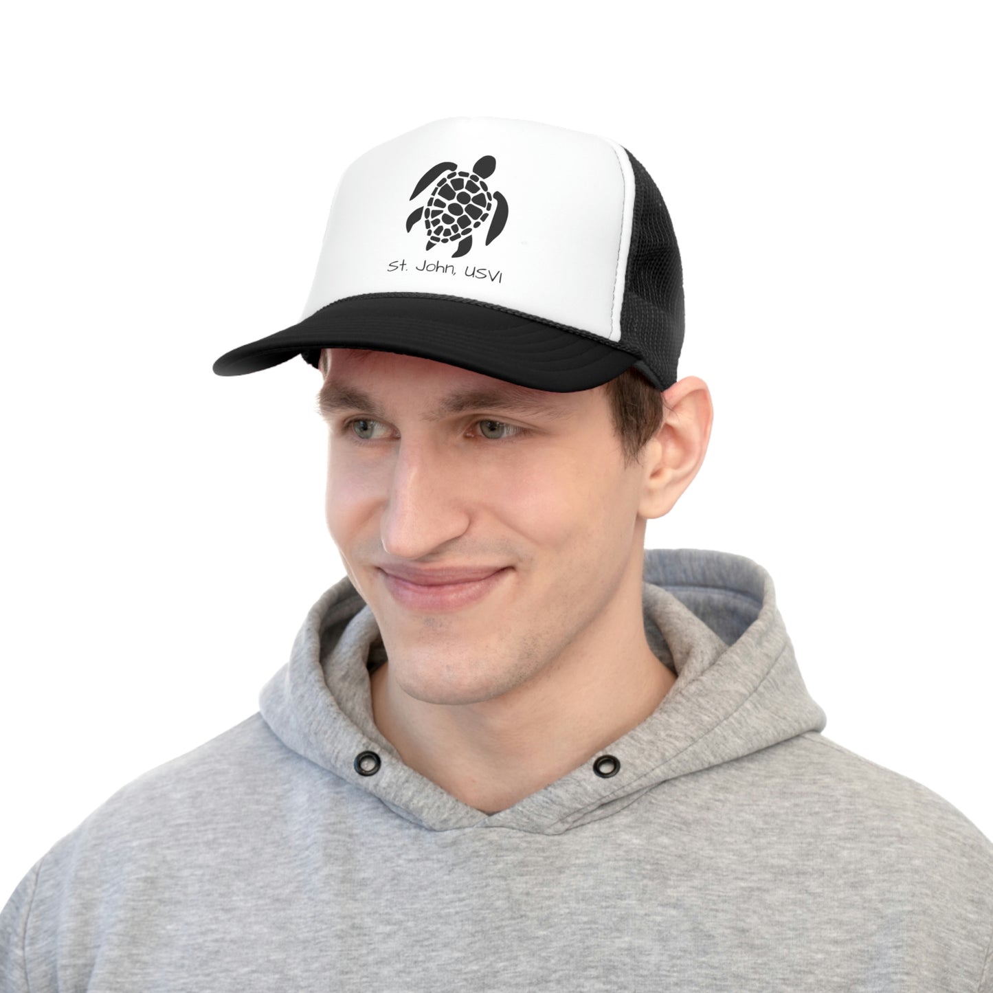 Pattern Turtle Trucker Cap