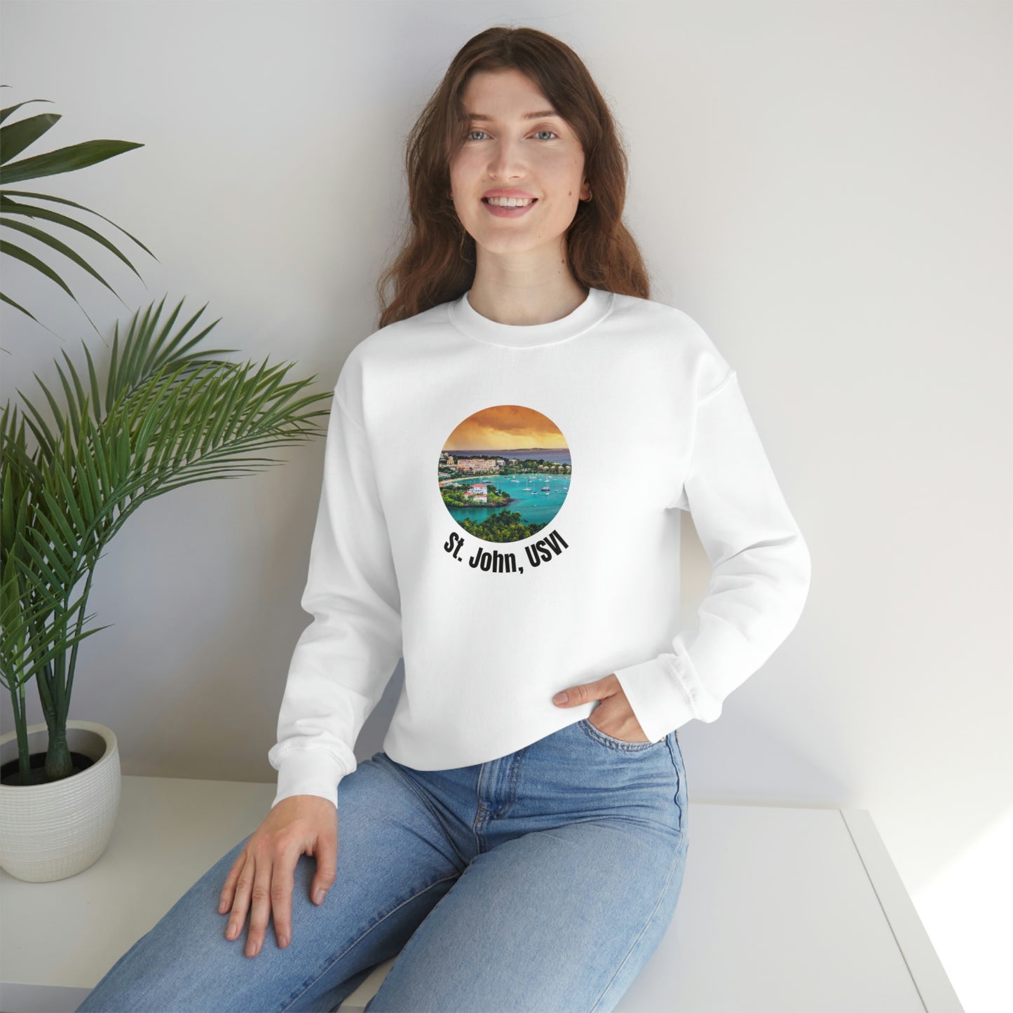 Cruz Bay Crewneck Sweatshirt