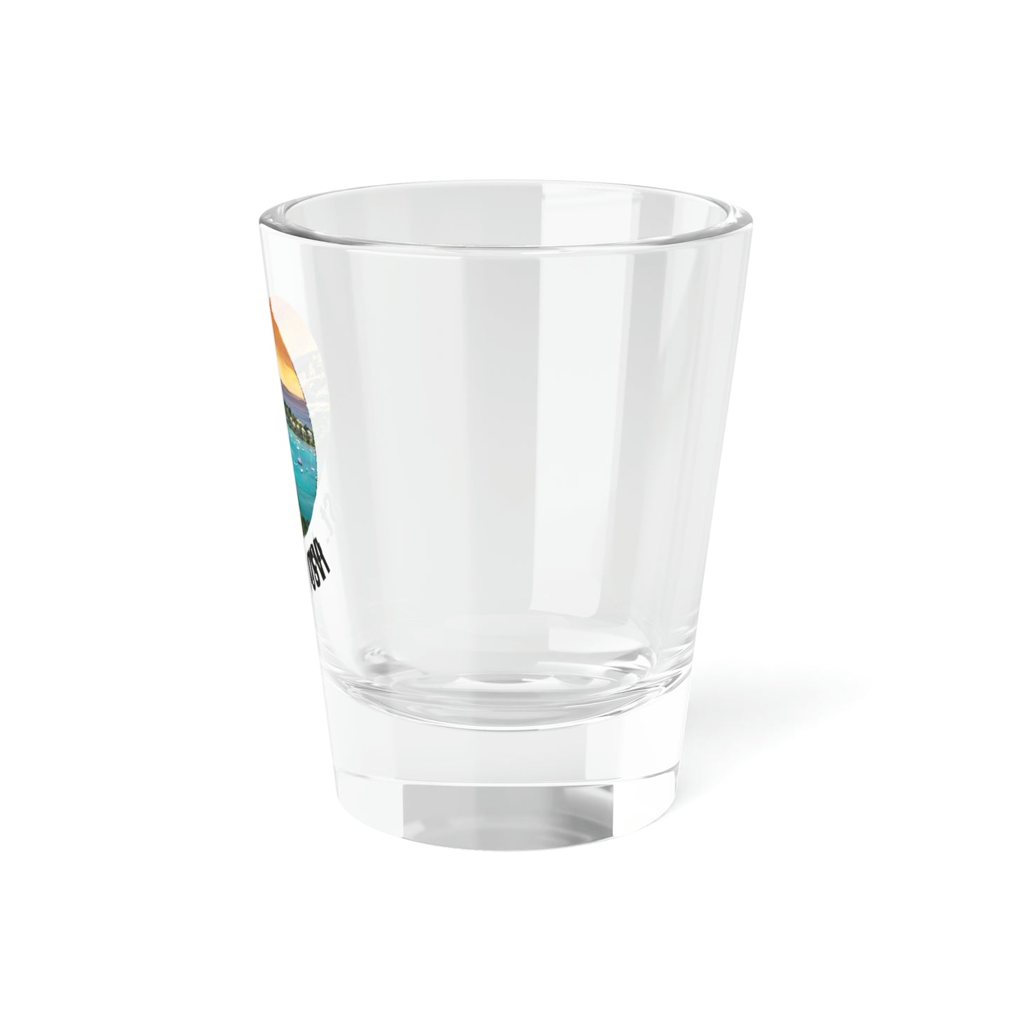 Cruz Bay Shot Glass