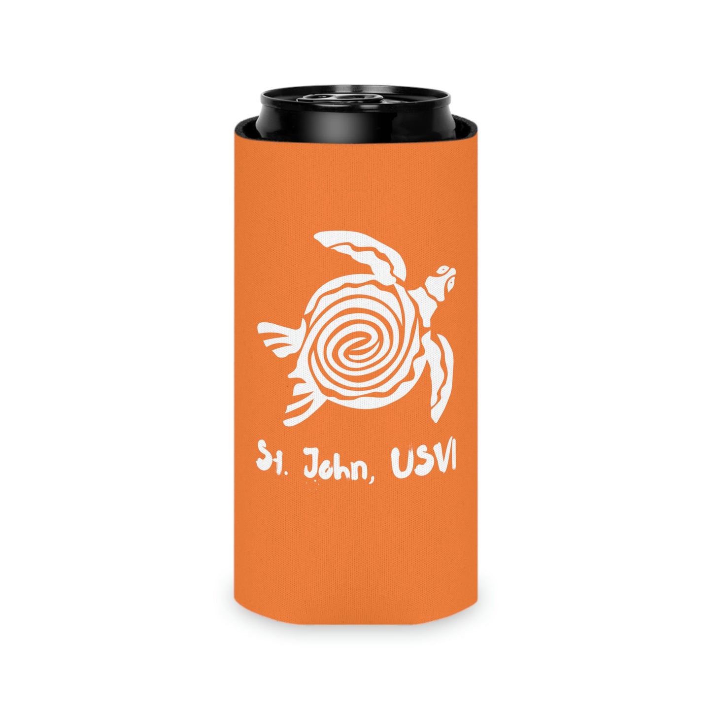 Swirl Turtle Can Cooler