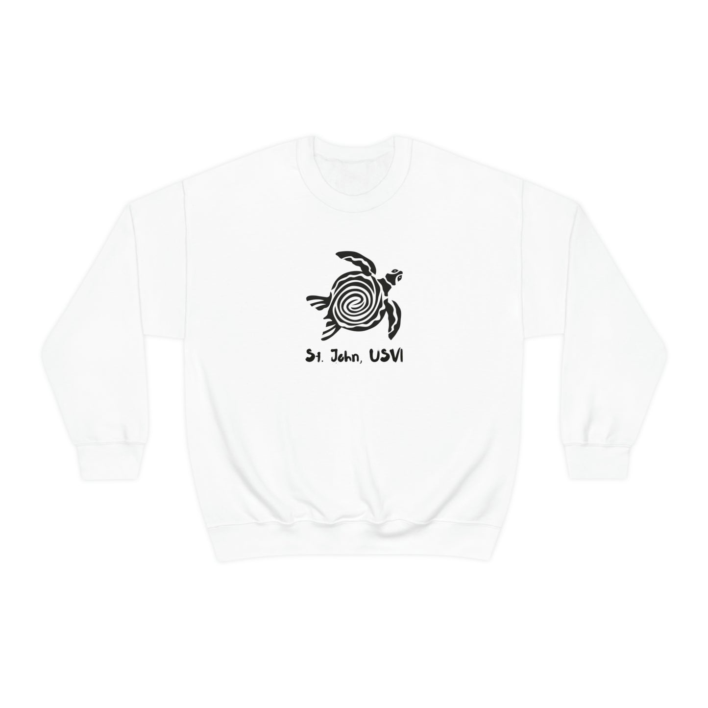 Swirl Turtle Crewneck Sweatshirt