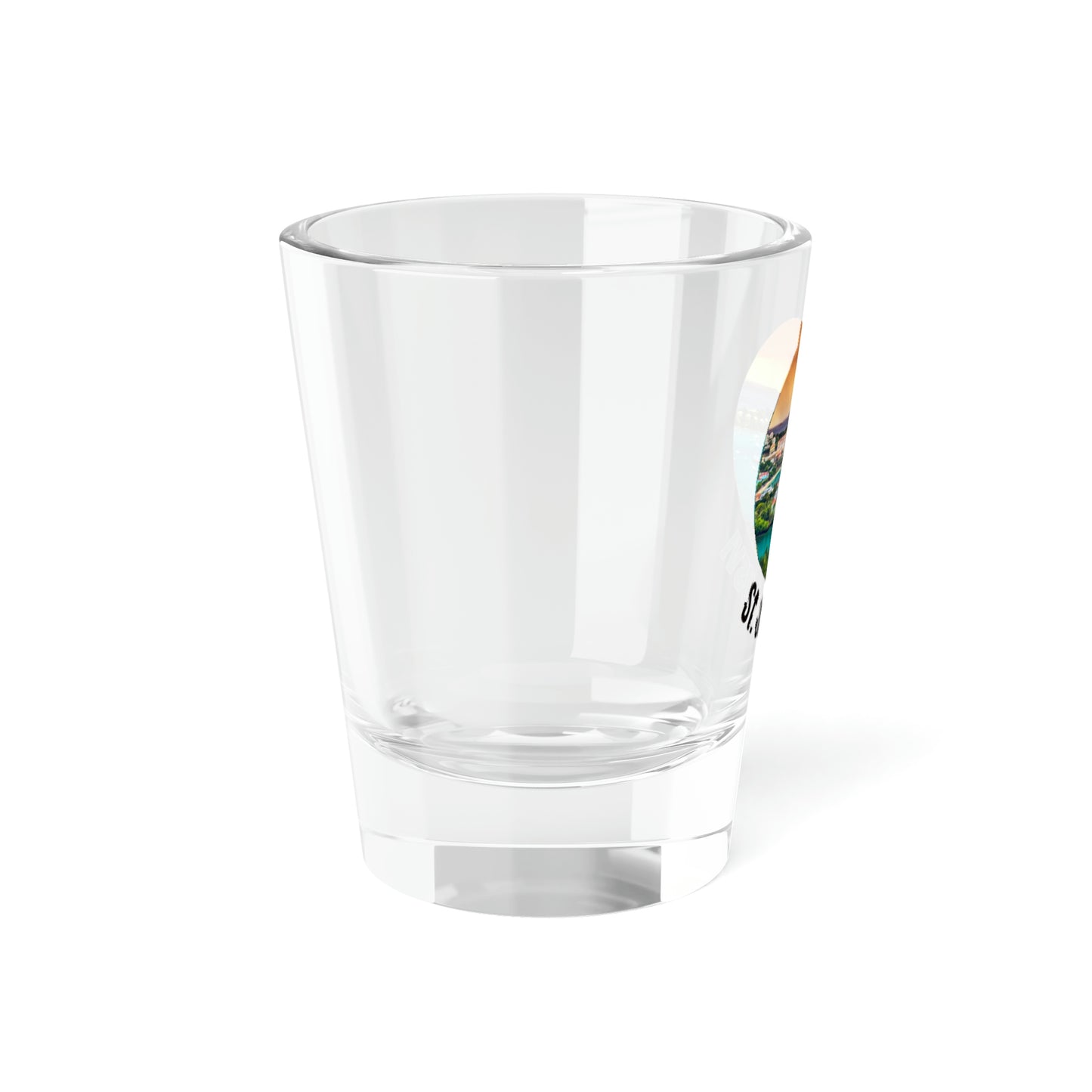 Cruz Bay Shot Glass