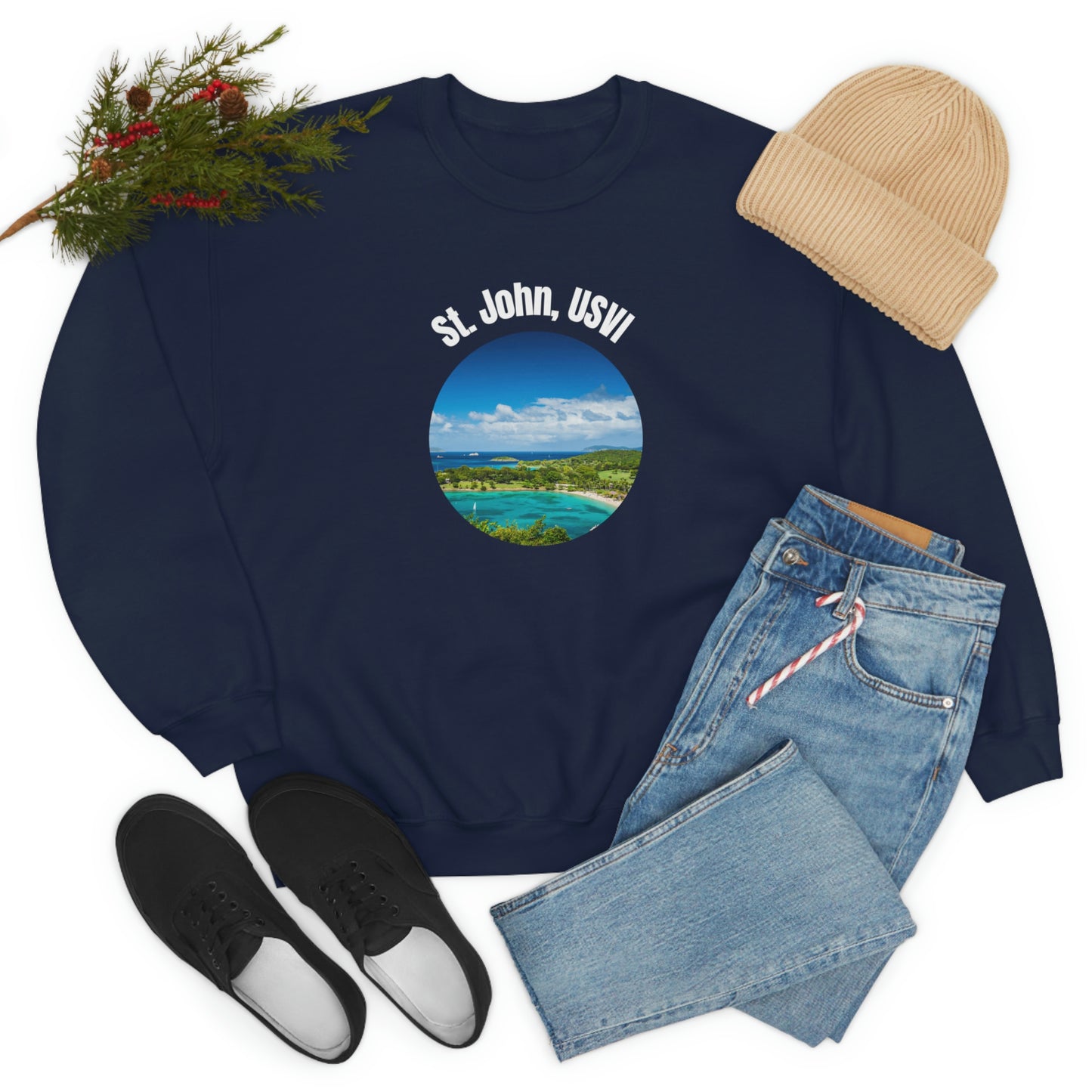 St. John Crewneck Sweatshirt