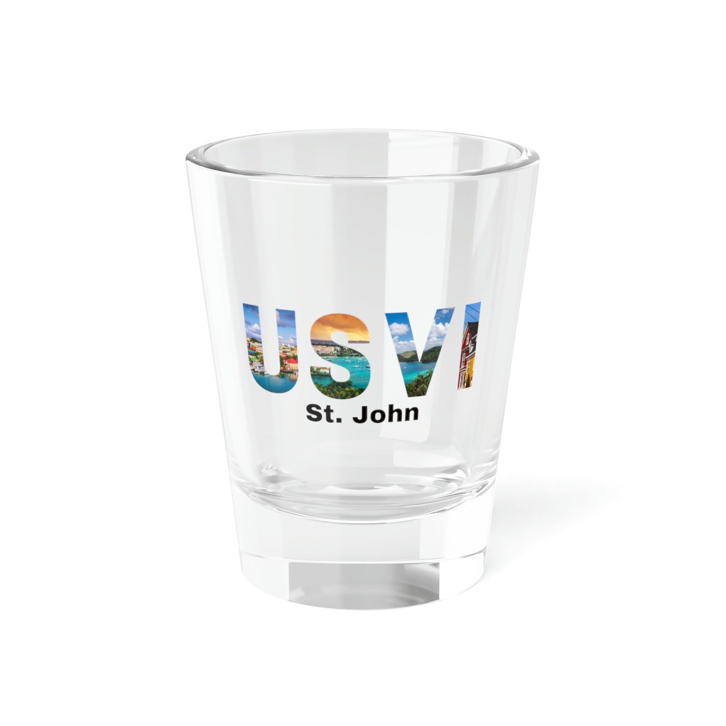 USVI Shot Glass