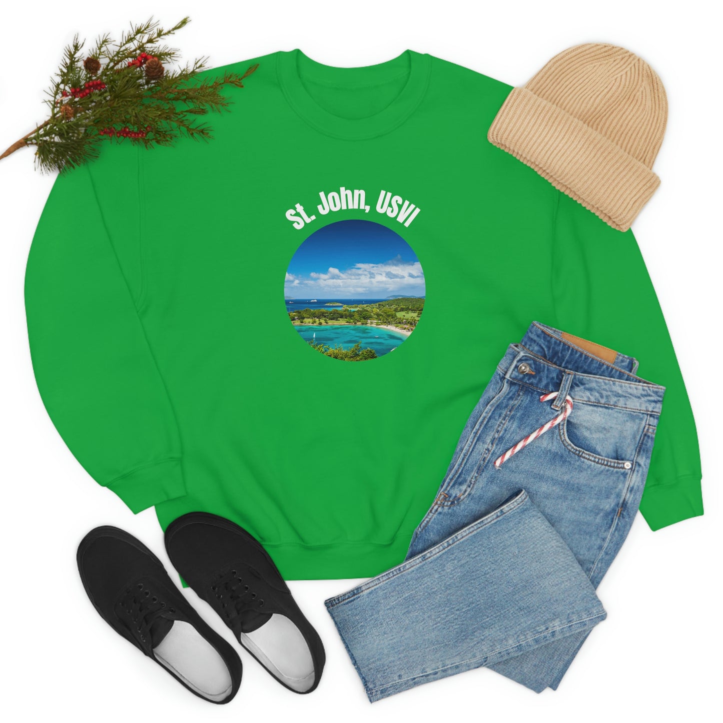 St. John Crewneck Sweatshirt