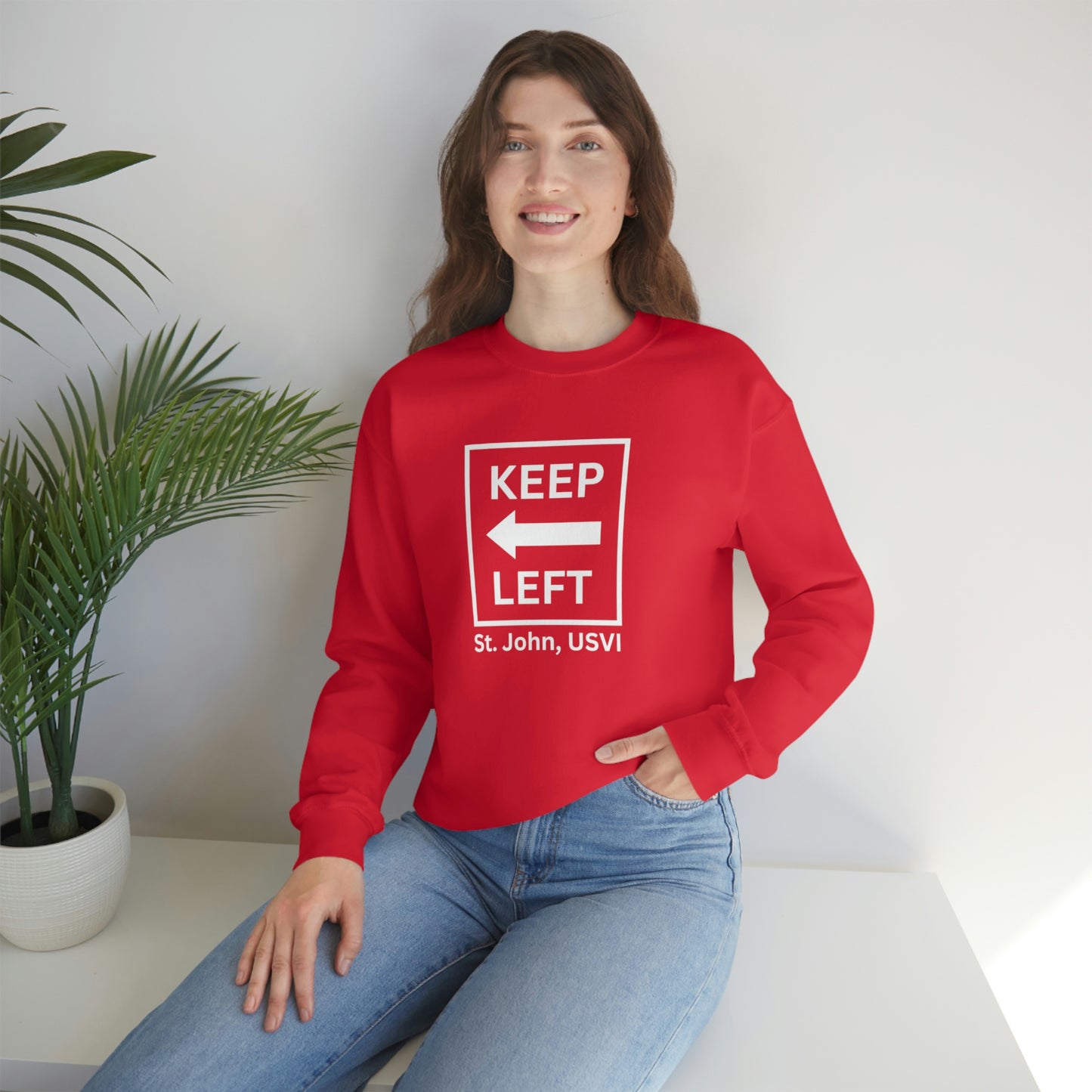 Left Turn Crewneck Sweatshirt