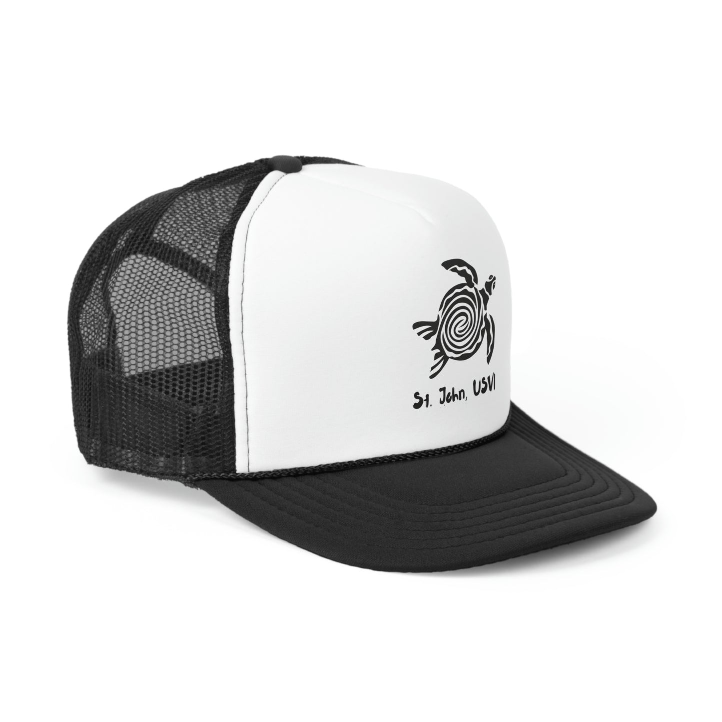 Swirl Turtle Trucker Cap