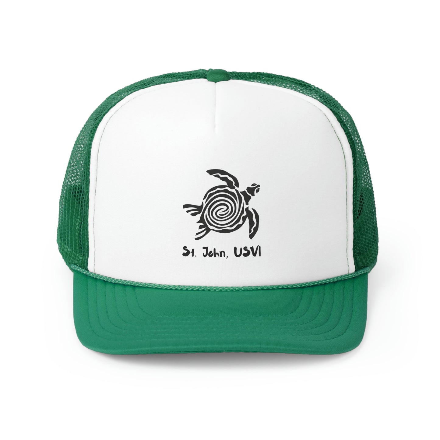 Swirl Turtle Trucker Cap