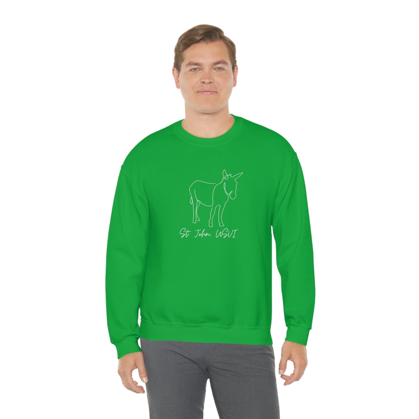 St. John Donkey Crewneck Sweatshirt