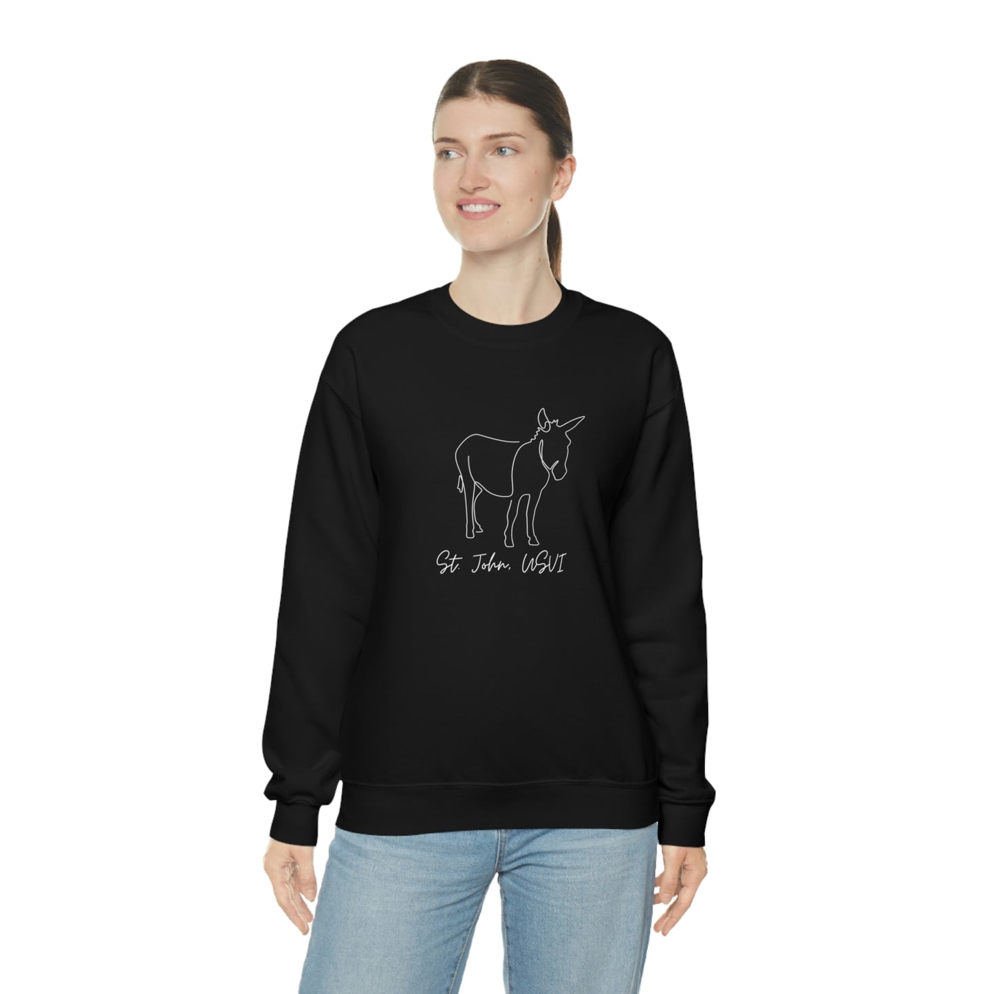 St. John Donkey Crewneck Sweatshirt