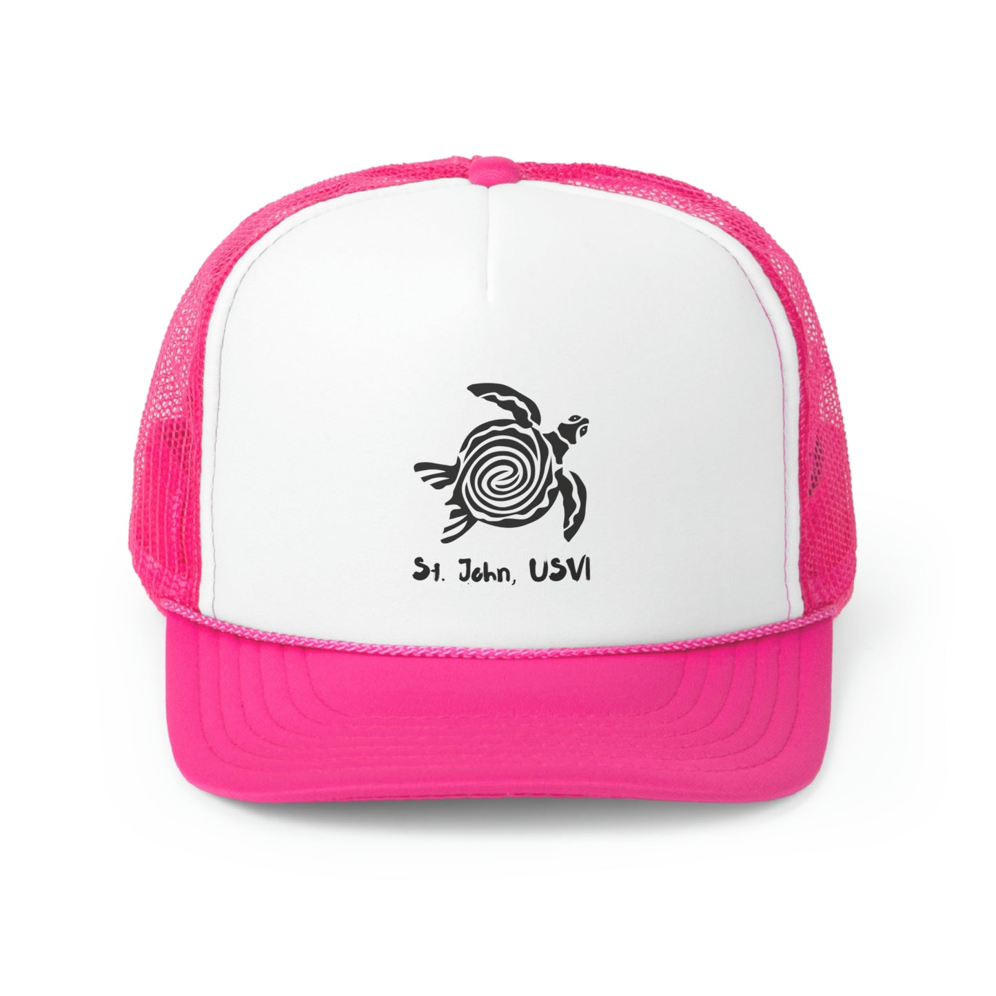 Swirl Turtle Trucker Cap