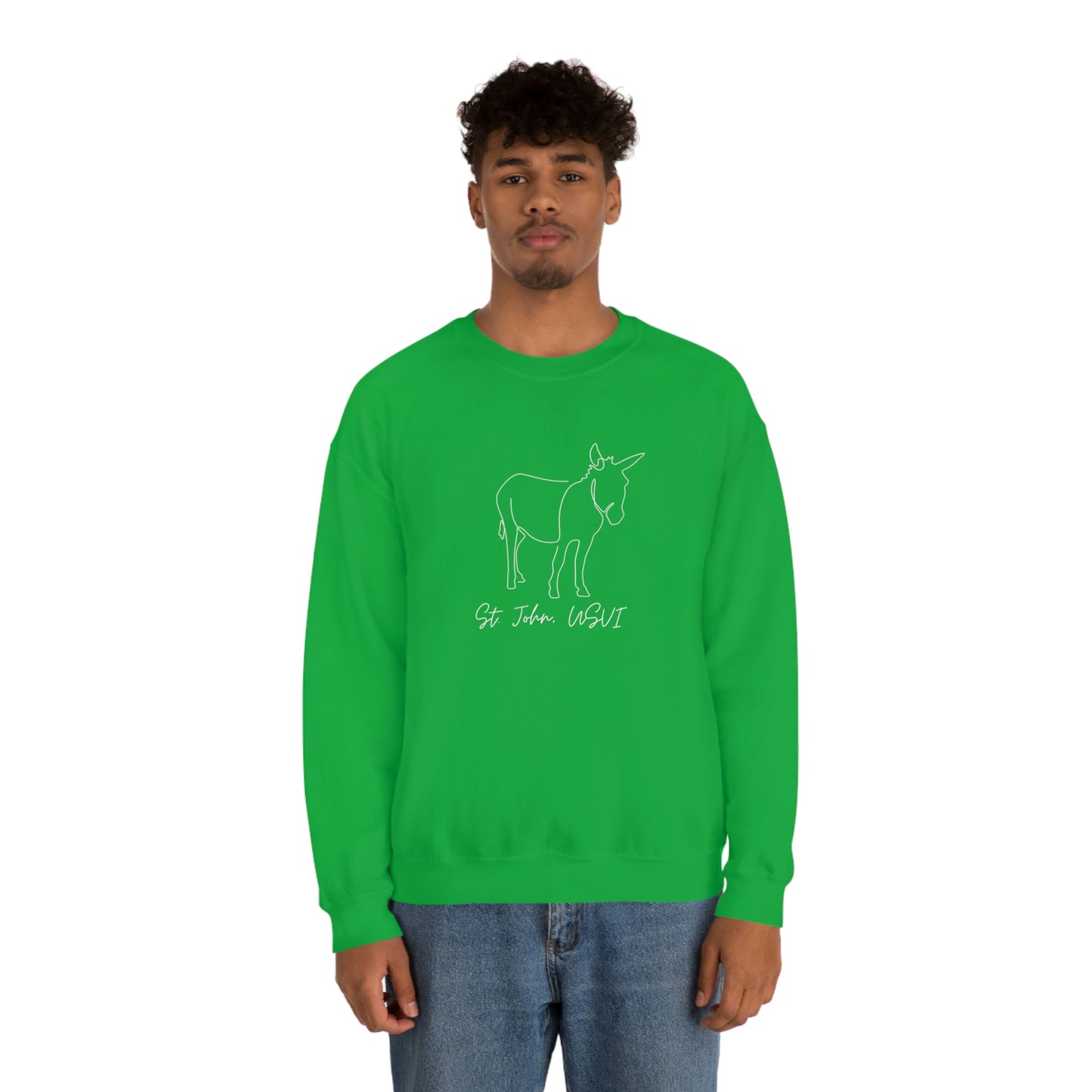 St. John Donkey Crewneck Sweatshirt