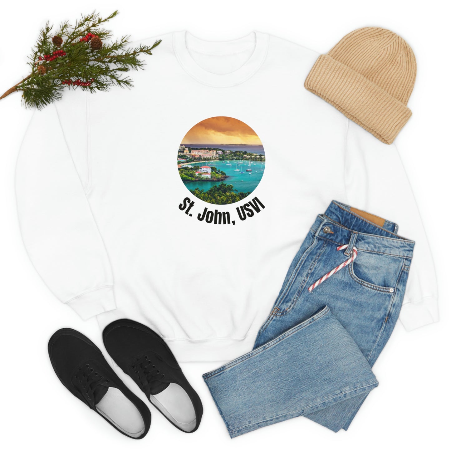 Cruz Bay Crewneck Sweatshirt