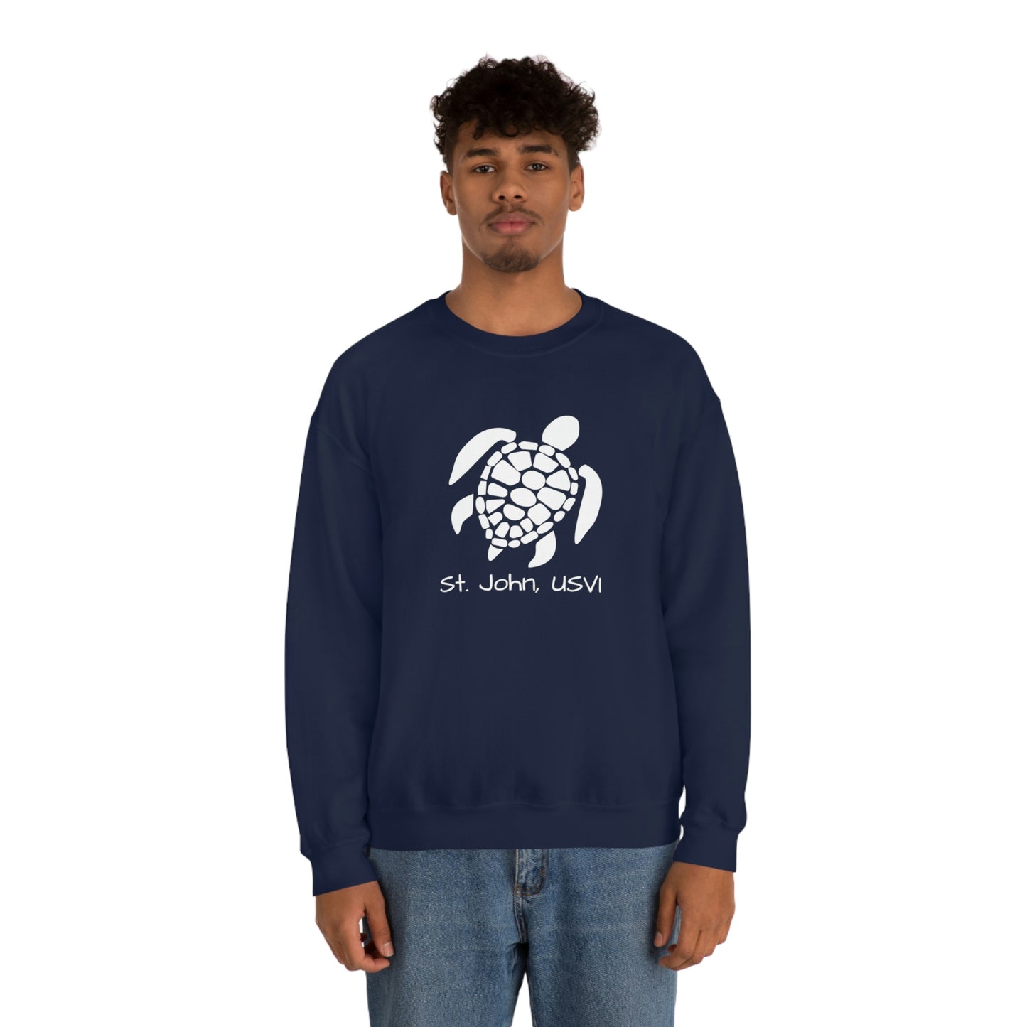 Pattern Turtle Crewneck Sweatshirt