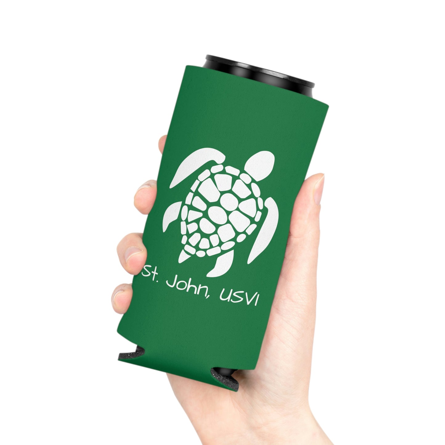 Pattern Turtle Can Cooler