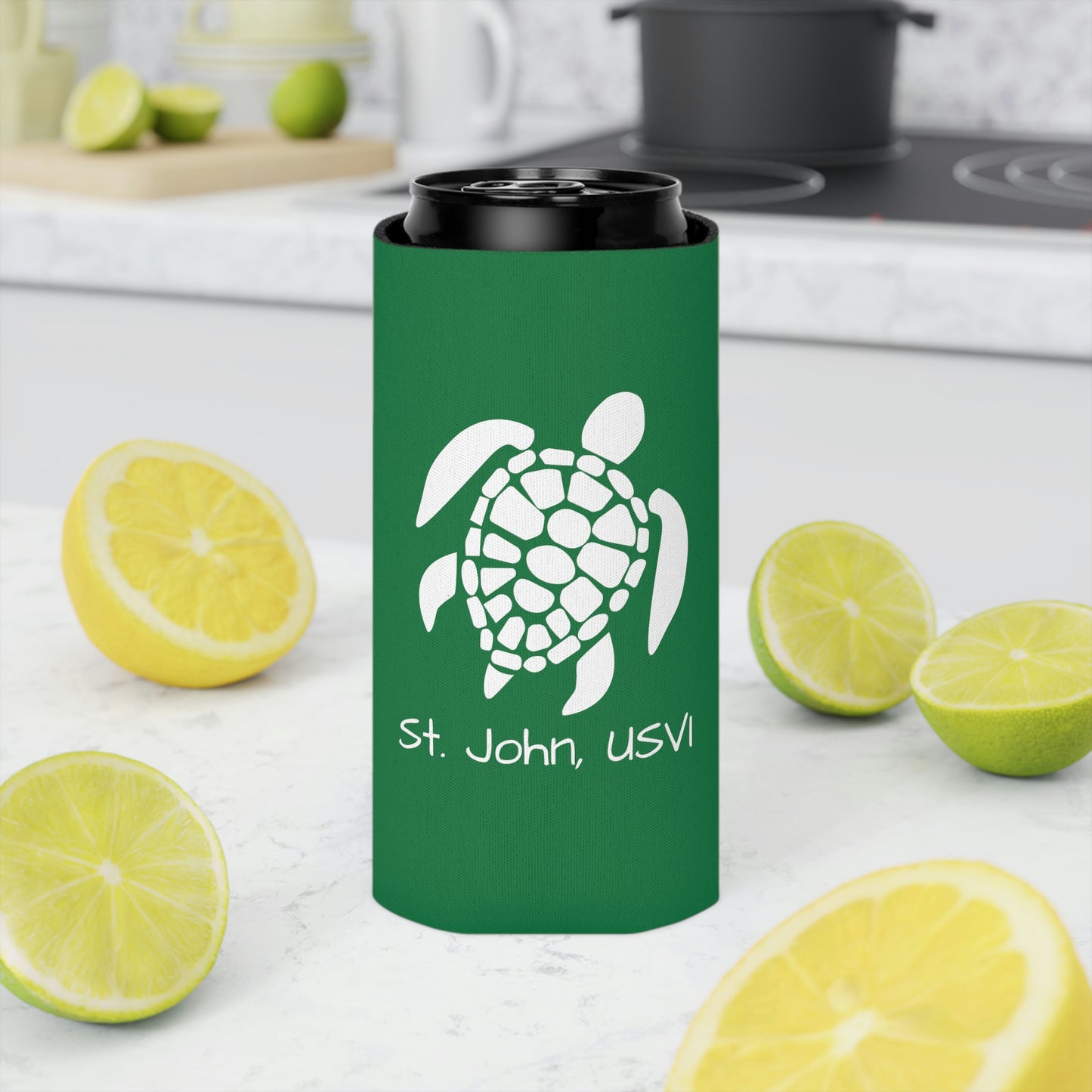 Pattern Turtle Can Cooler