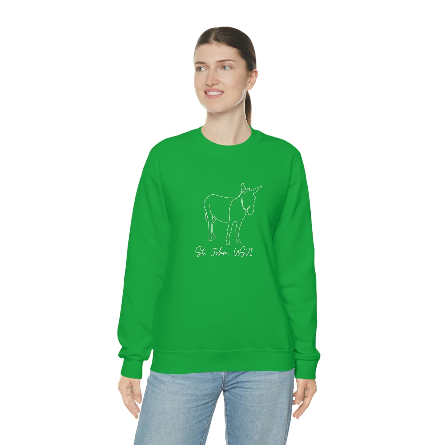 St. John Donkey Crewneck Sweatshirt