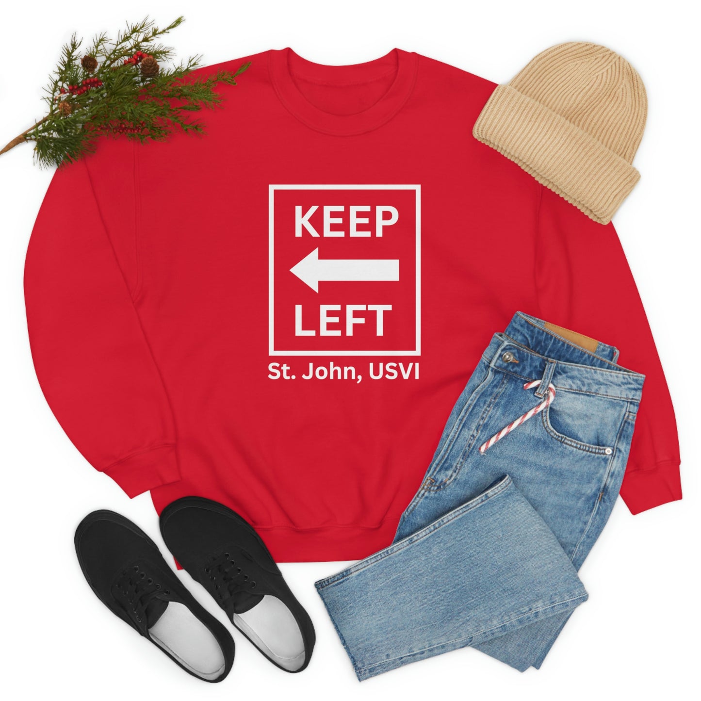 Left Turn Crewneck Sweatshirt