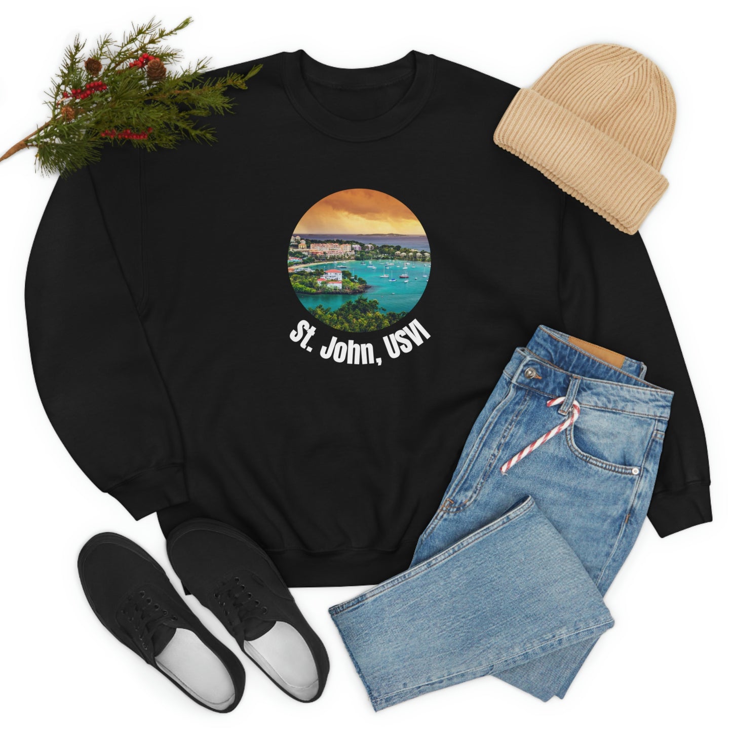 Cruz Bay Crewneck Sweatshirt