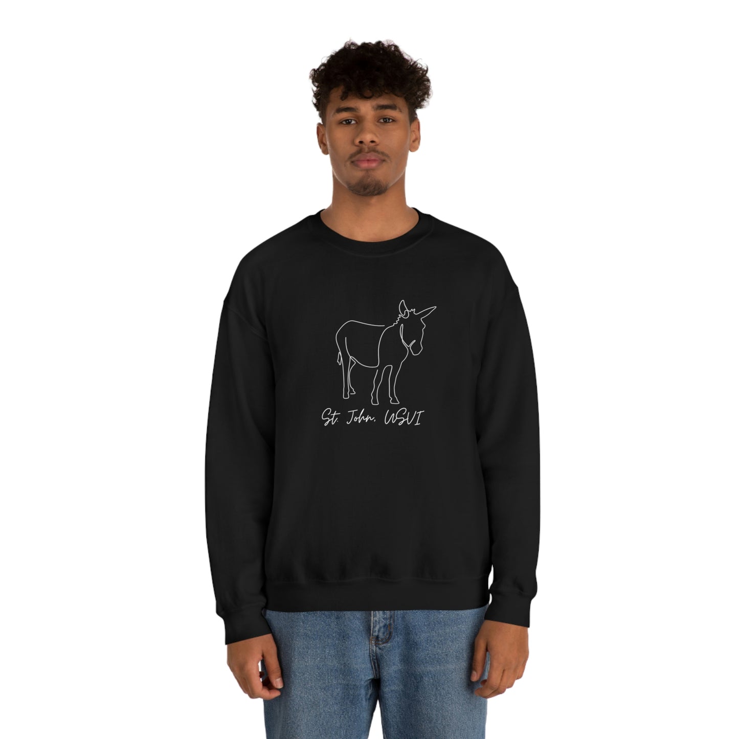 St. John Donkey Crewneck Sweatshirt