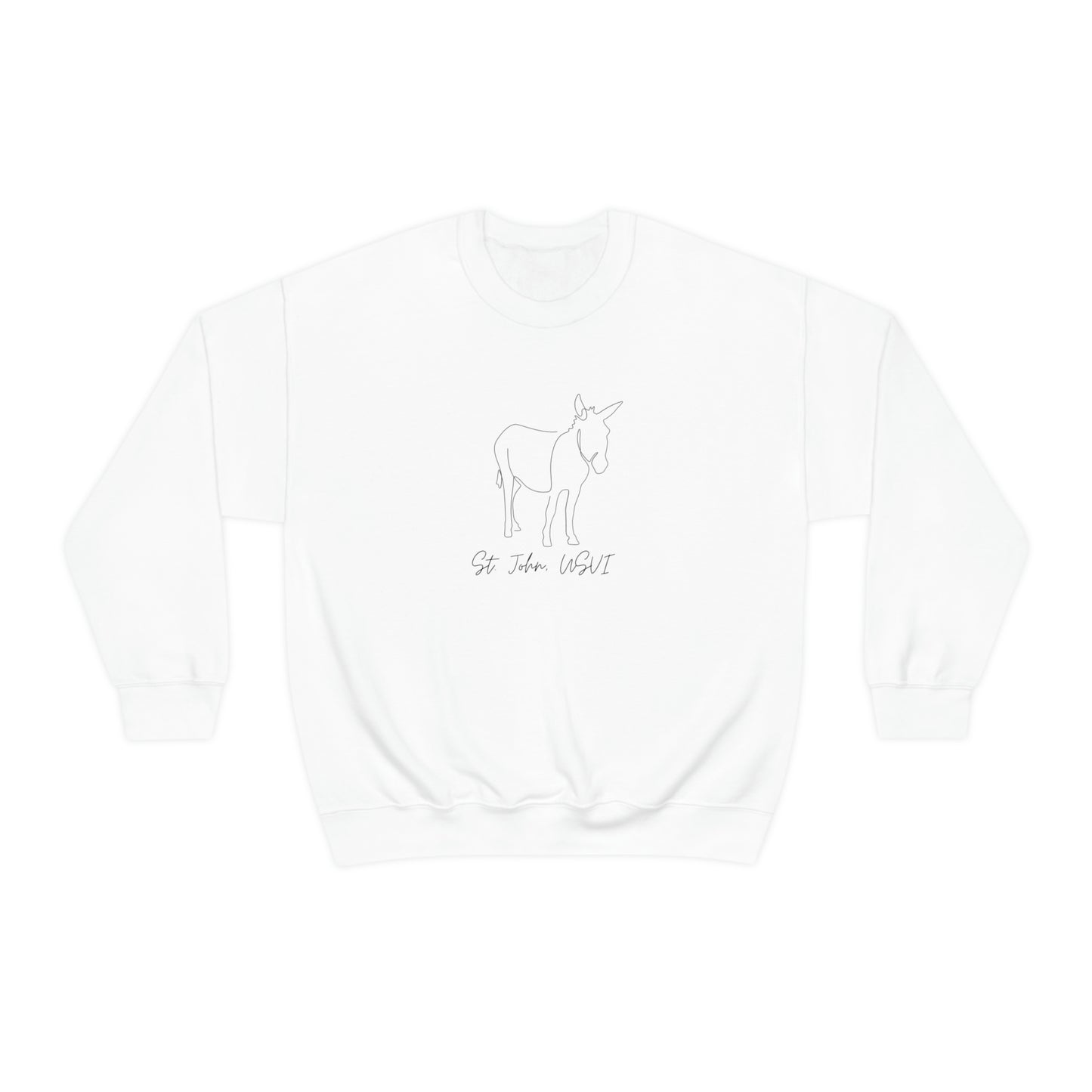 St. John Donkey Crewneck Sweatshirt