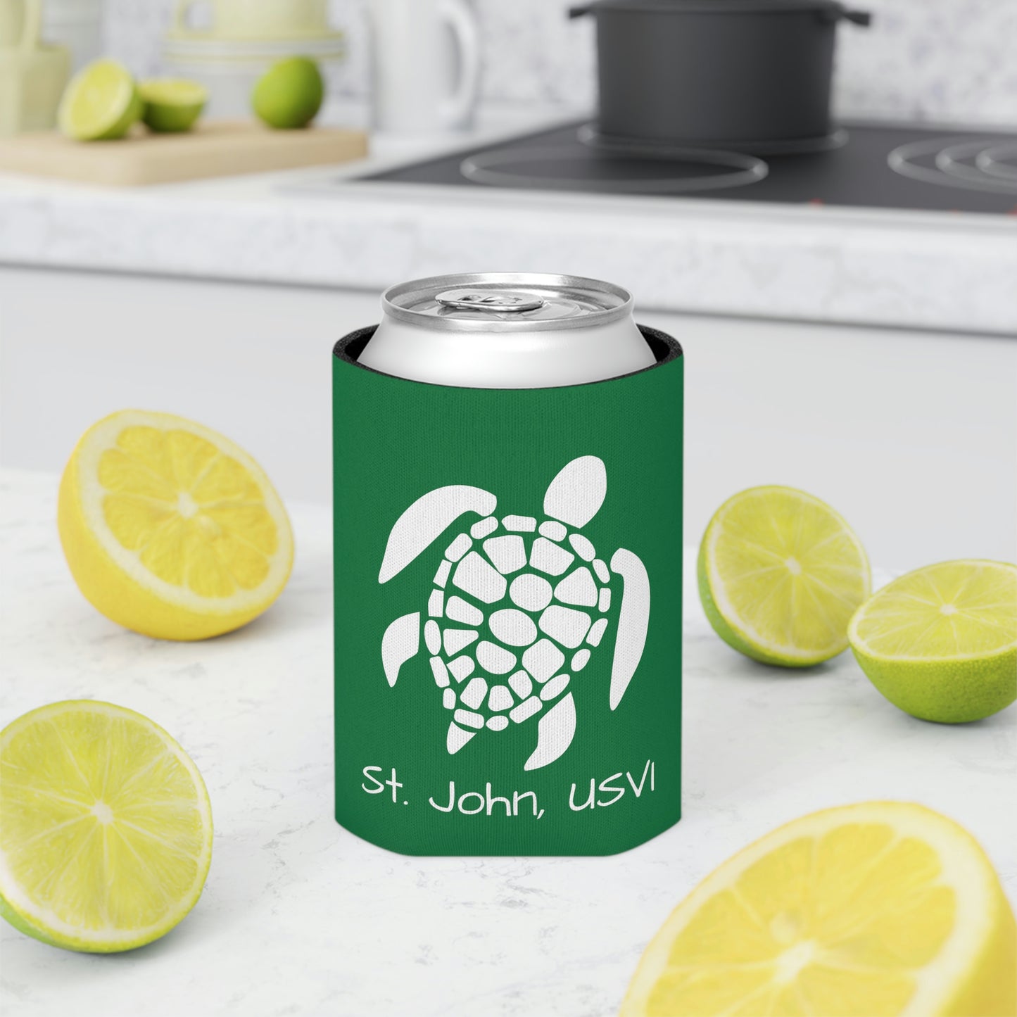 Pattern Turtle Can Cooler