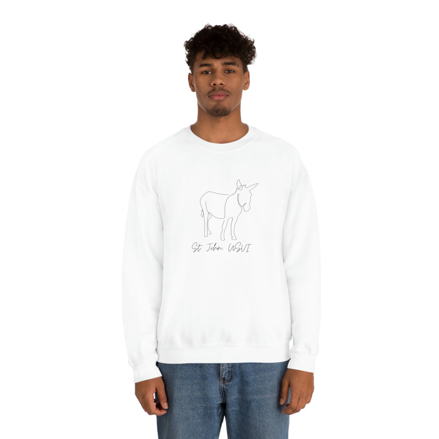 St. John Donkey Crewneck Sweatshirt