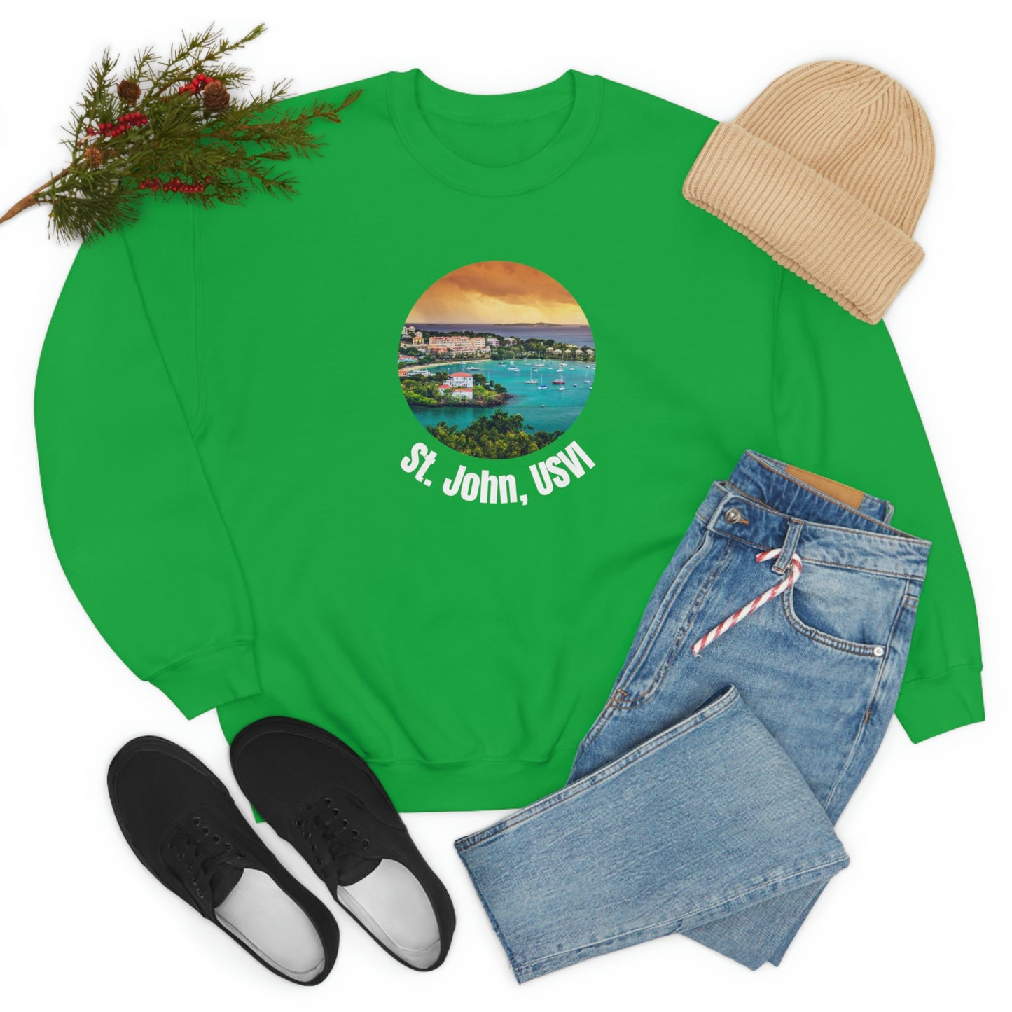 Cruz Bay Crewneck Sweatshirt