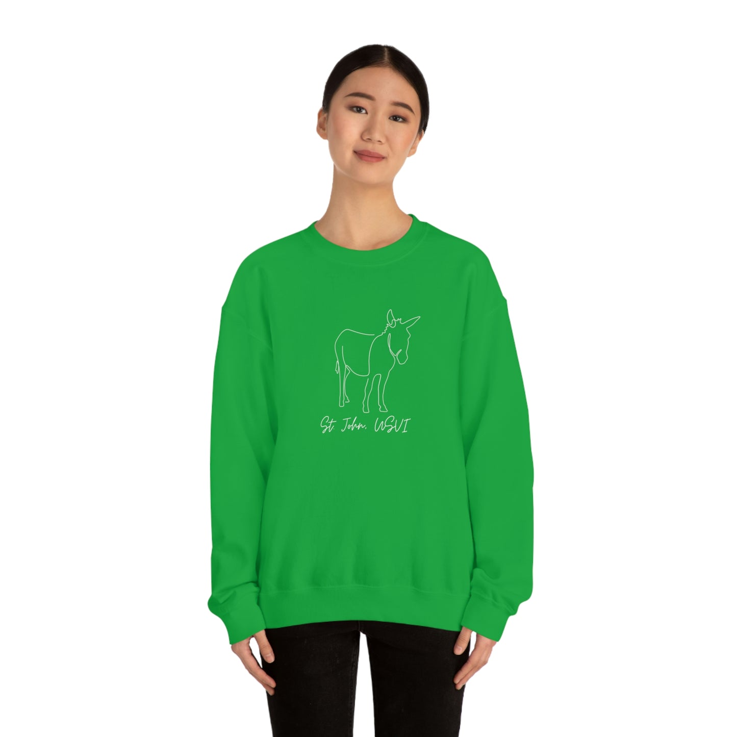 St. John Donkey Crewneck Sweatshirt