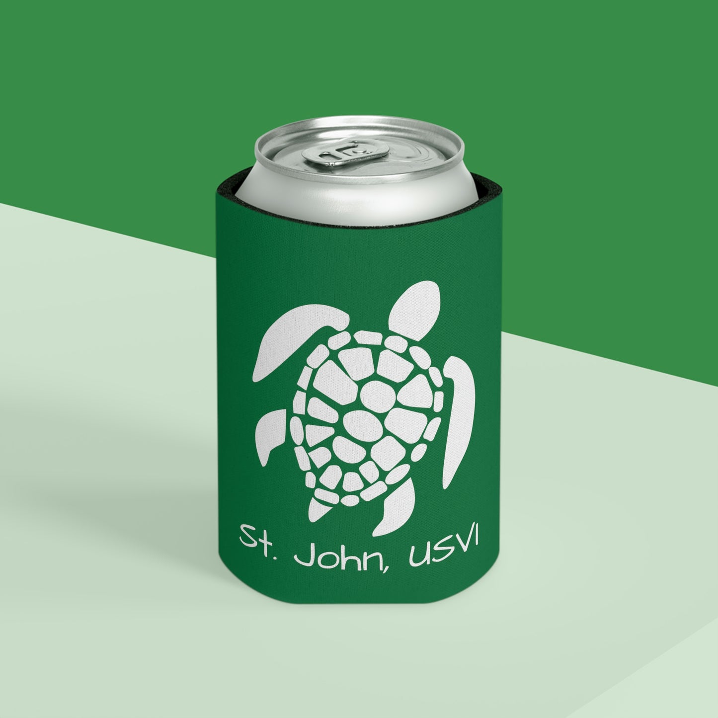 Pattern Turtle Can Cooler