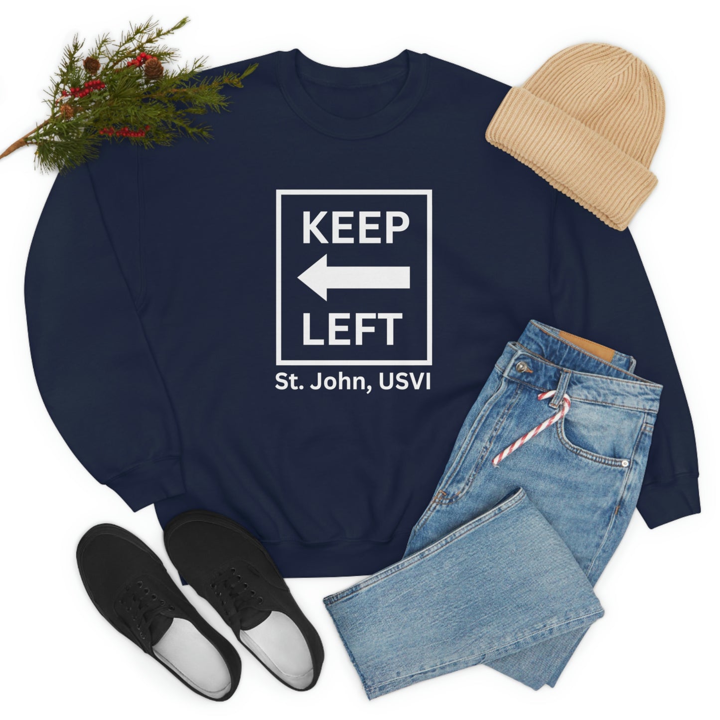 Left Turn Crewneck Sweatshirt