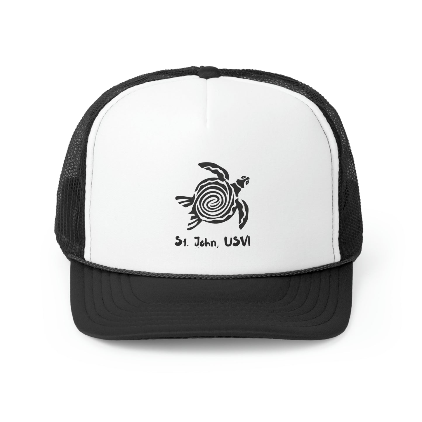 Swirl Turtle Trucker Cap